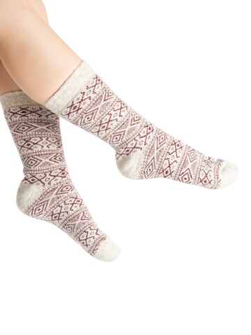 HomeOfSocks Socks 'HOS807' in Red