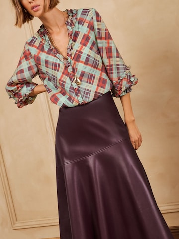 love & roses - Falda en rojo