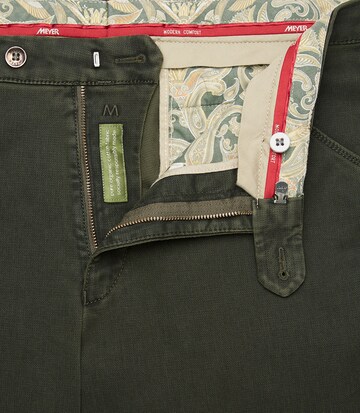 Meyer Hosen Slim fit Chino Pants in Green