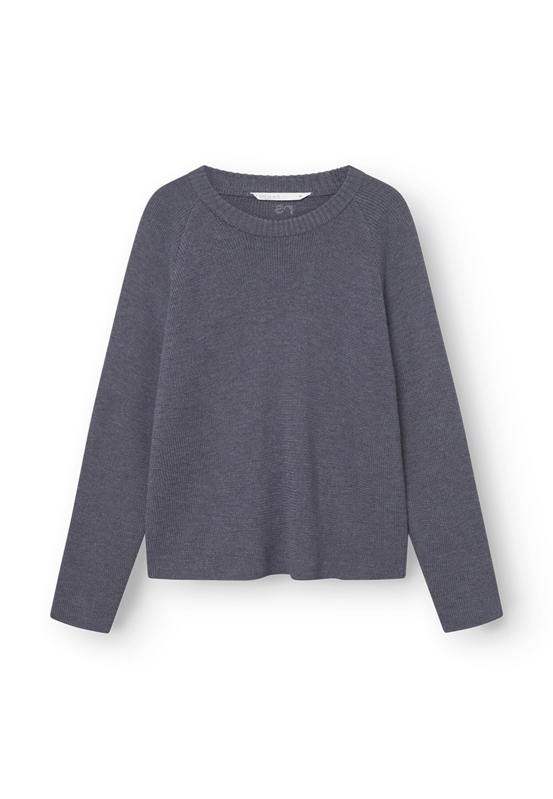 rethinkit studios Pullover 'Oslo' in Grau: Vorderseite