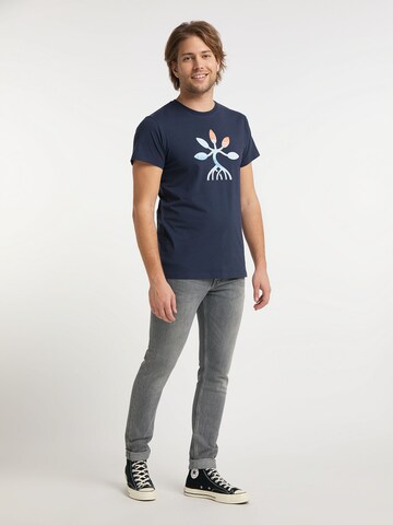 SOMWR T-Shirt ' (GOTS) in Blau