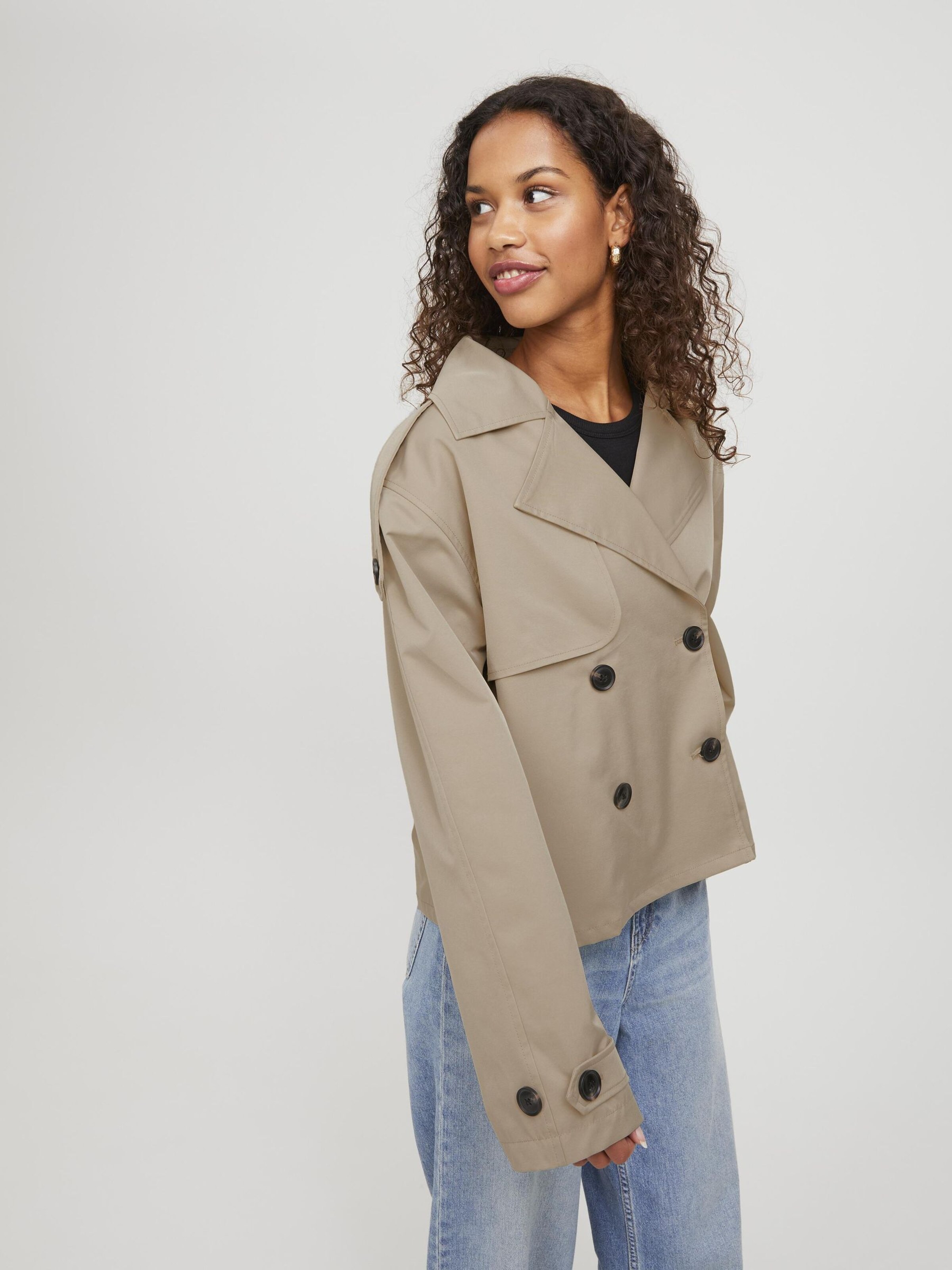JJXX Between-Season Jacket 'JXCarlie' in Dark Beige | ABOUT YOU
