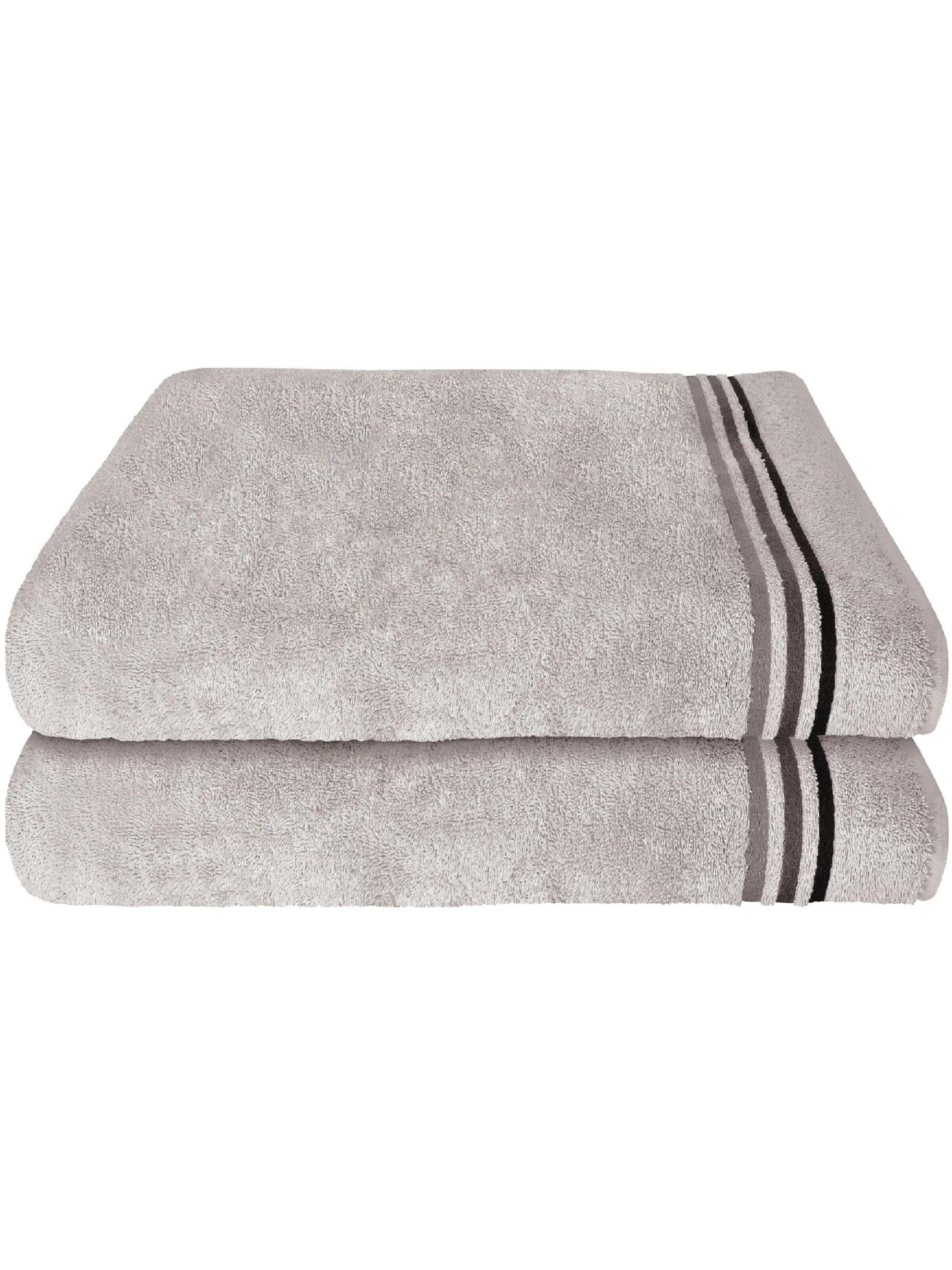 SCHIESSER Towel 'Skyline Color' in Grey: front