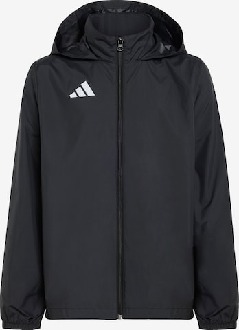 ADIDAS PERFORMANCE Athletic Jacket 'Entrada26' in Black: front