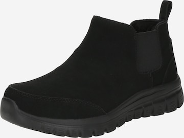juoda SKECHERS „Chelsea“ batai: priekis