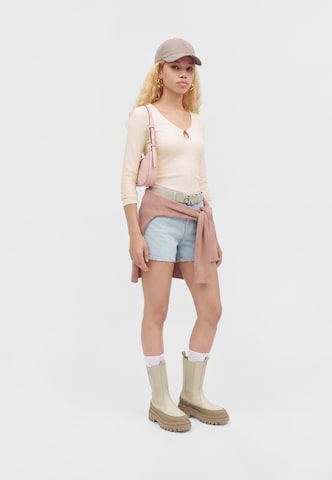 Calvin Klein JeansMajica - bijela boja: bočni dio