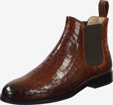 MELVIN & HAMILTON Chelsea Boots in Brown: front