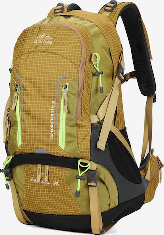 Aoking Backpack in Yellow: front