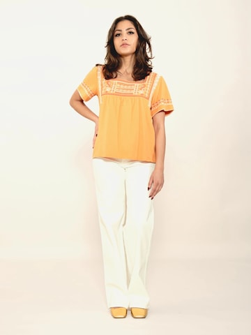 Odd Molly Shirts 'The Earth' i orange