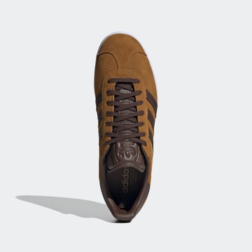 Baskets basses 'Gazelle' ADIDAS ORIGINALS en marron