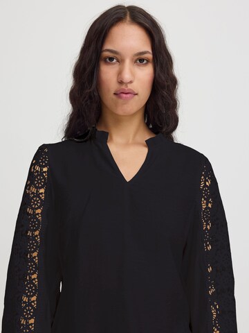 Chemisier 'IXMirella' ICHI en noir