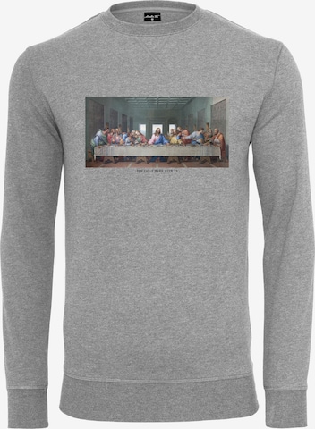 MT Men Sweatshirt 'Can´t Hang With Us' in Grijs: voorkant