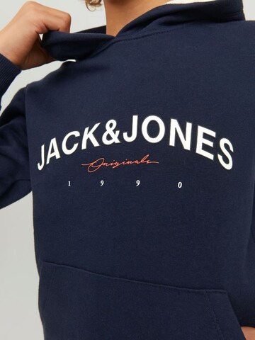 Jack & Jones Junior Sweatshirt 'Friday' in Blue