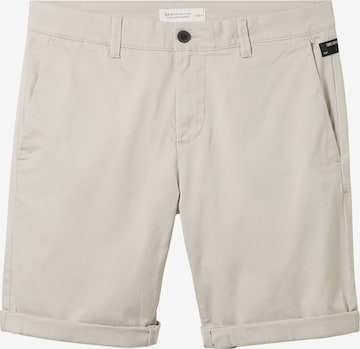 TOM TAILOR DENIM Slimfit Shorts in Grau: predná strana