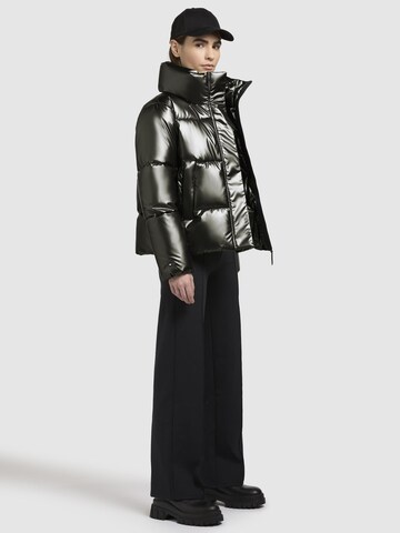 khujo Winterjas 'Rinja Shiny' in Groen