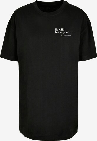 T-shirt 'Happines' Merchcode en noir : devant