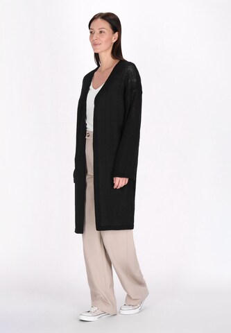 usha WHITE LABEL Вязаная кофта в Черный