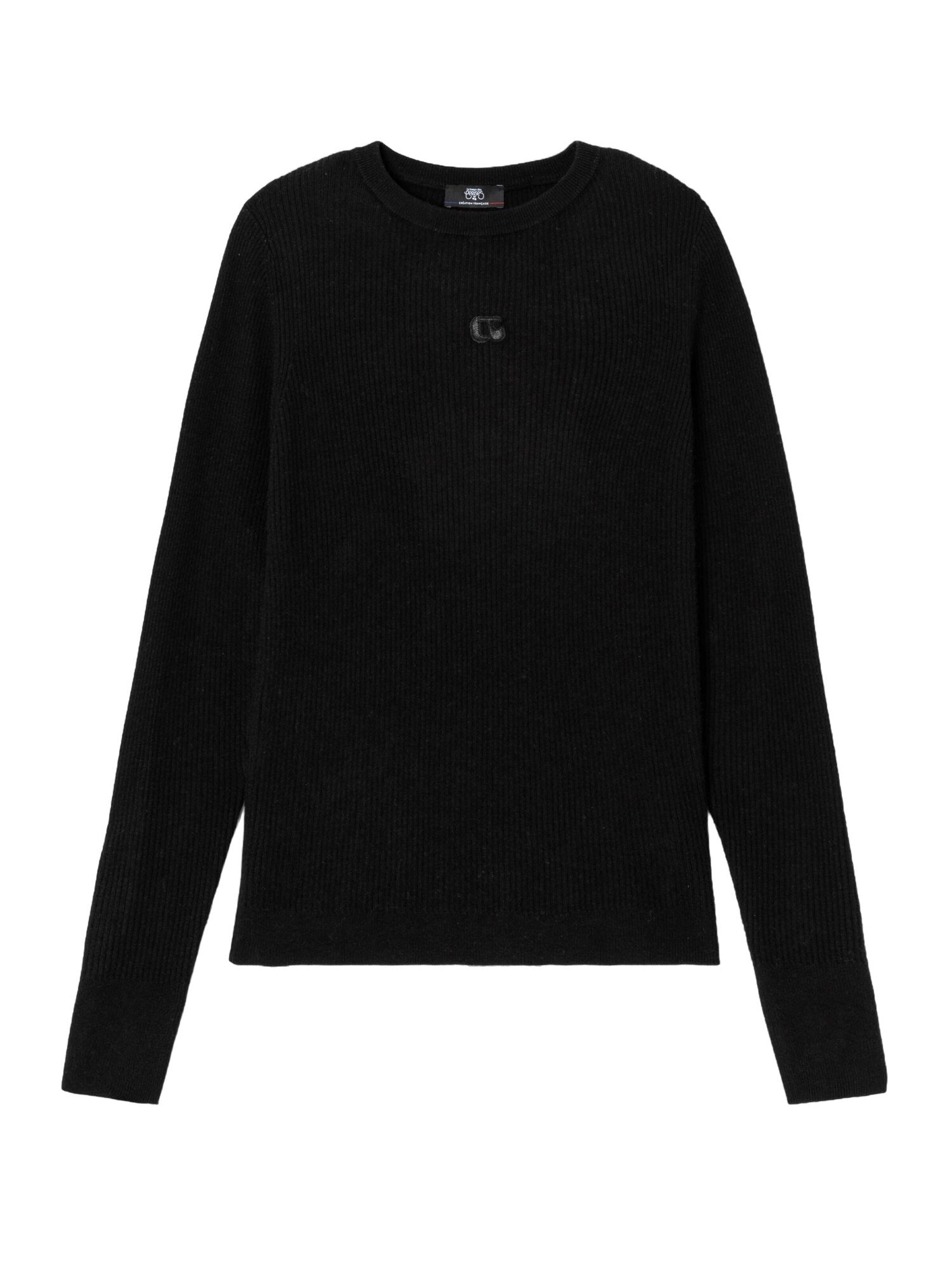 Pull-over 'Stefy' Le Temps Des Cerises en noir : devant