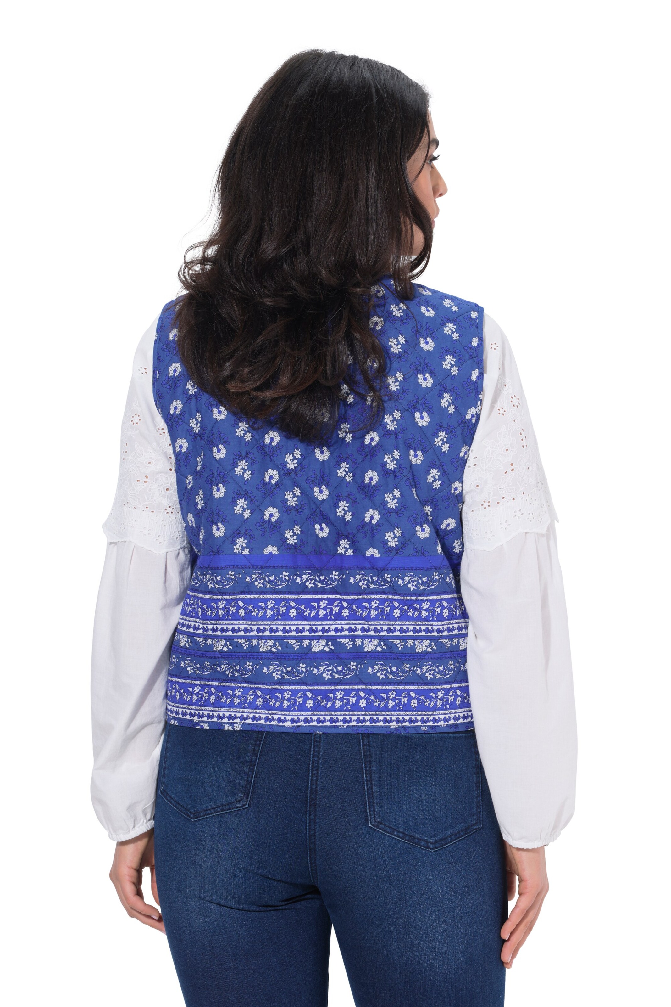 Ulla Popken Weste in Blau