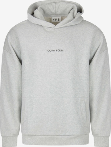 Young Poets Sweatshirt 'Danis' in Grey: front