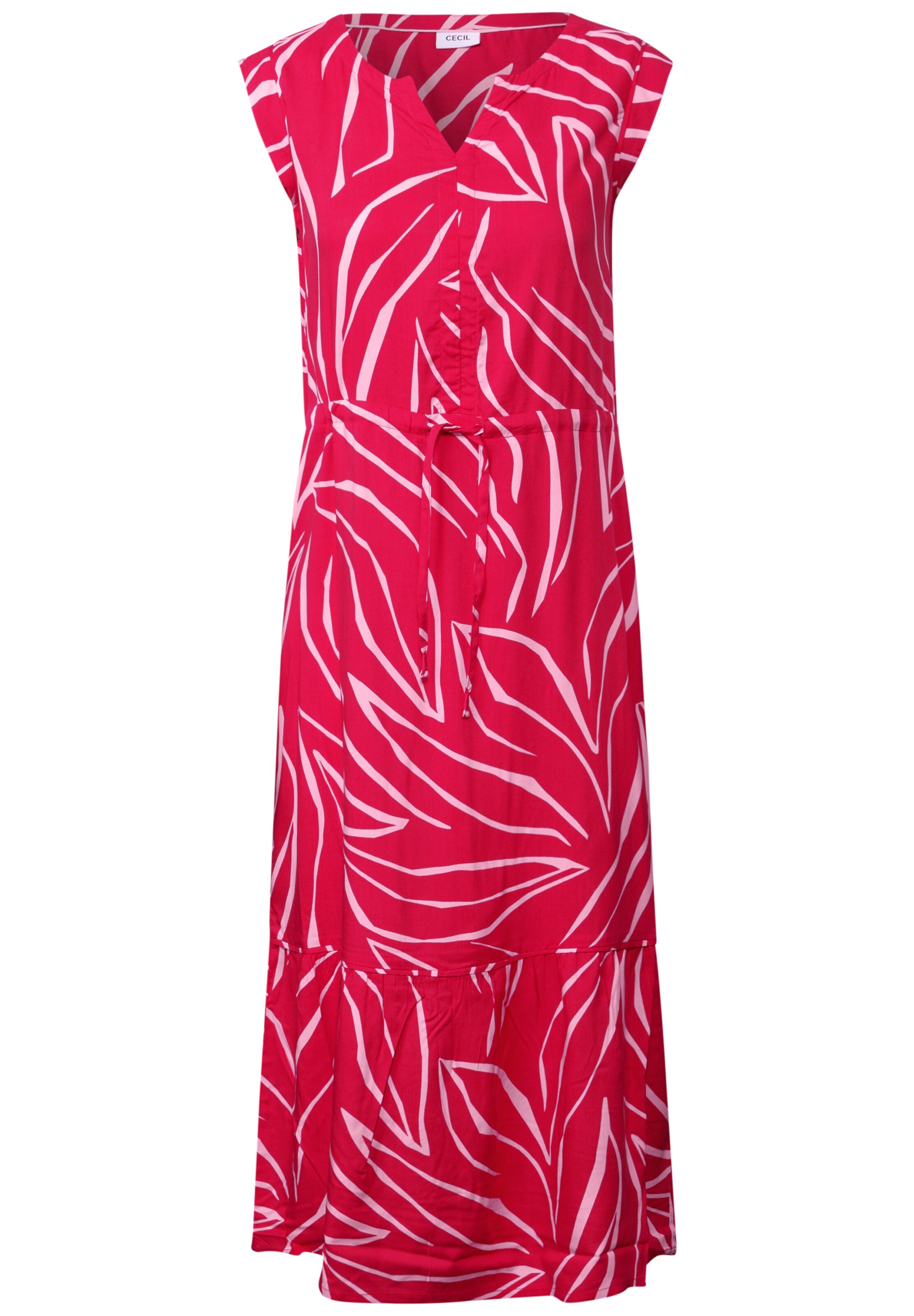 CECIL Sommerkleid in Rot: Vorderseite