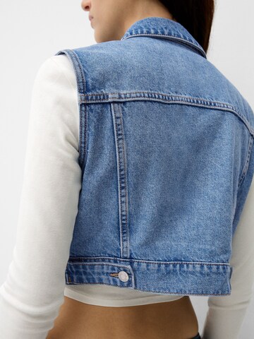 Gilet Bershka en bleu