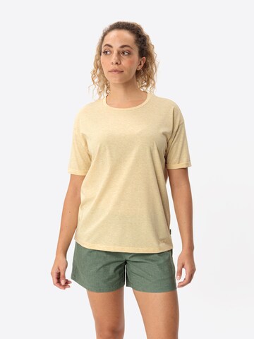 VAUDE Funktionsshirt 'Mineo' in Gelb: Vorderseite