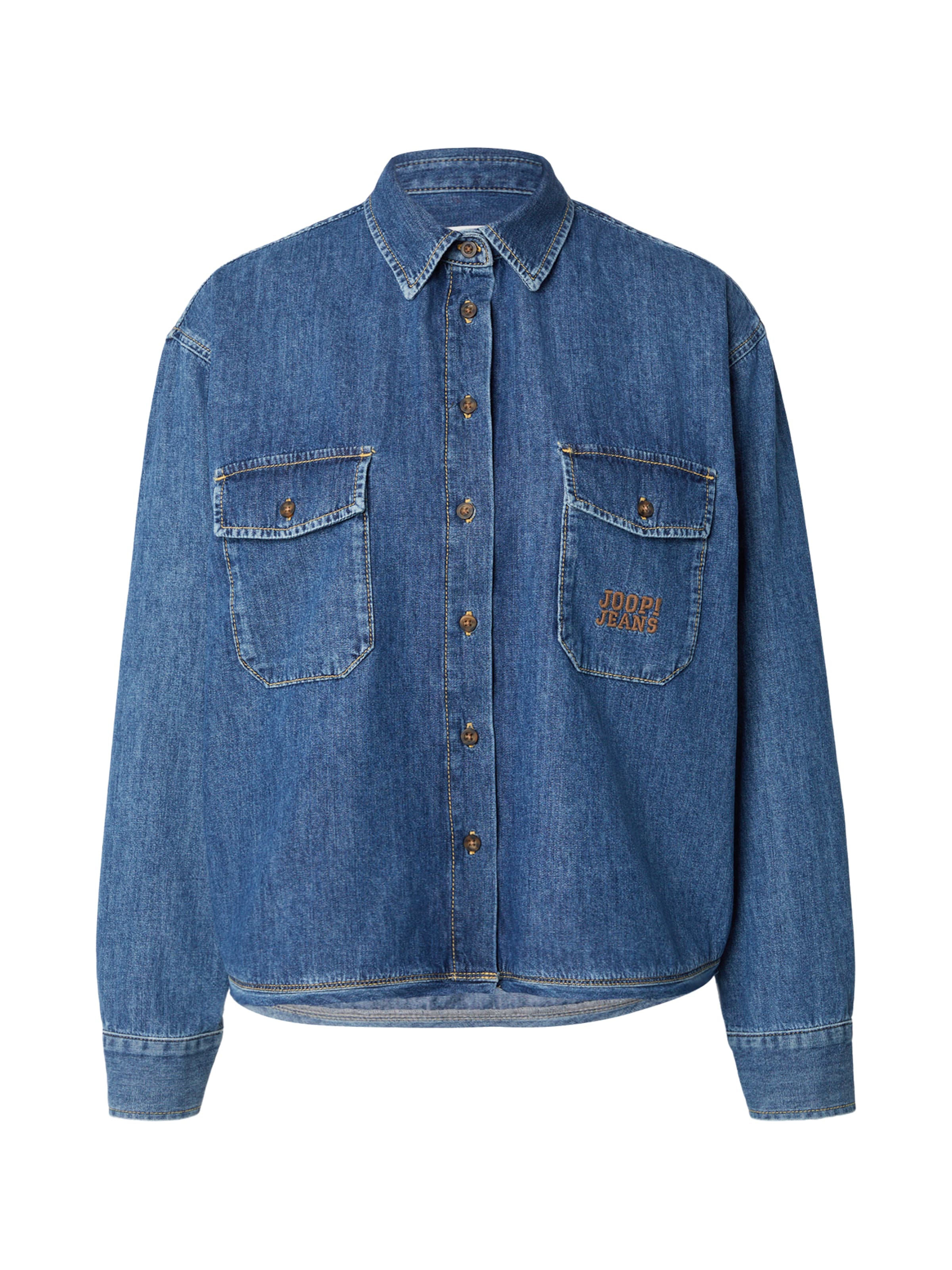 Camicia da donna 'Ude' di JOOP! Jeans in blu: frontale