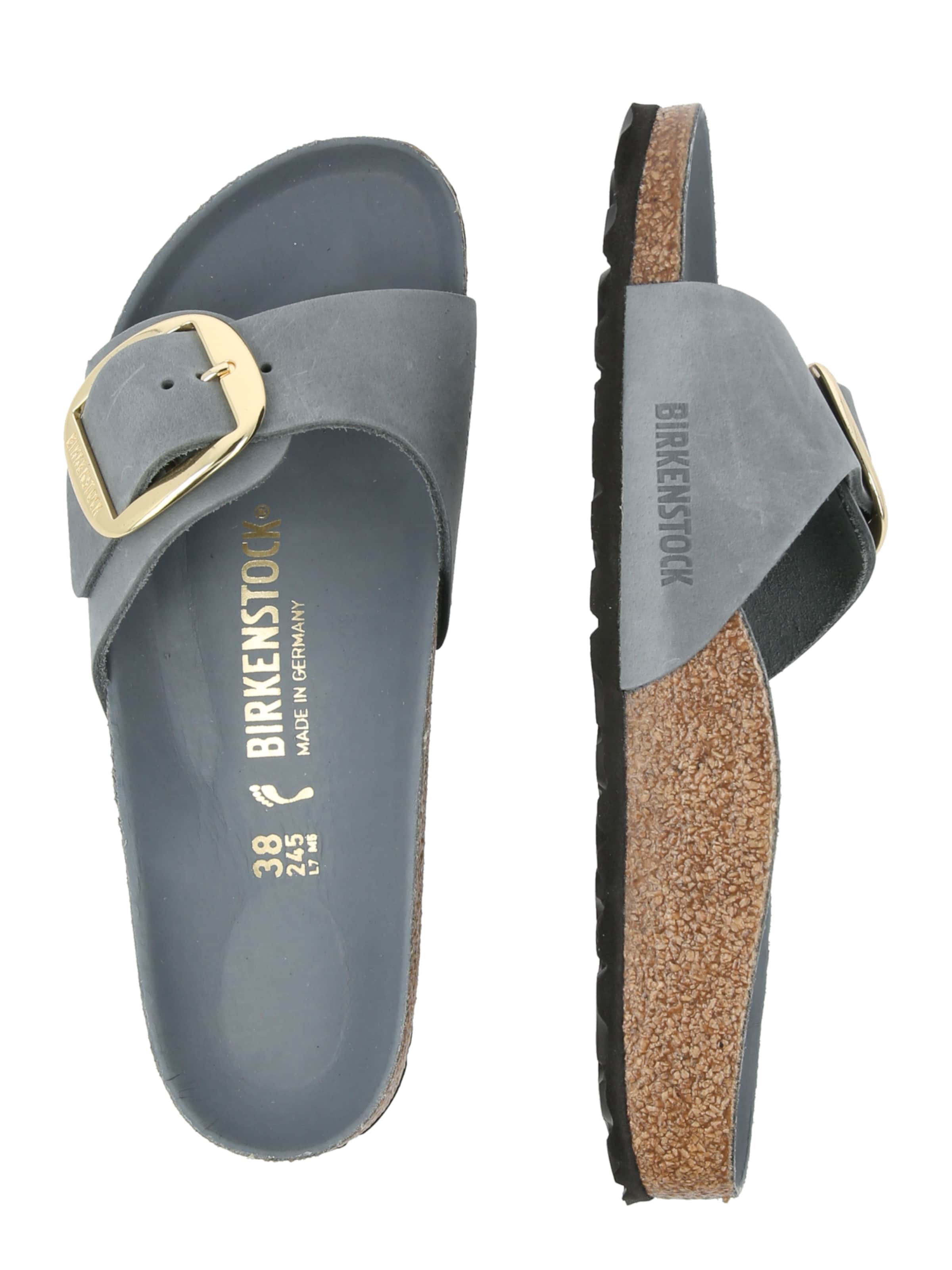 BIRKENSTOCK Пантолеты 'Madrid' в Серый