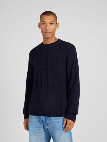 Carhartt WIP Sweater 'Cambell' in Blue: front