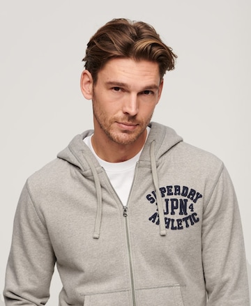 Superdry Zip-Up Hoodie in Grey