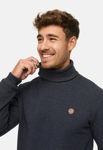 INDICODE JEANS Shirt 'INGuadalupe' in Grijs