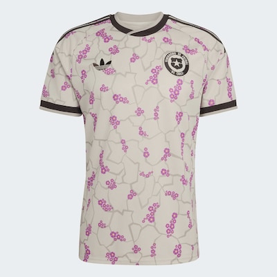 ADIDAS PERFORMANCE Trikot 'Chile 26 Away' in hellbeige / lila / schwarz / weiß, Produktansicht