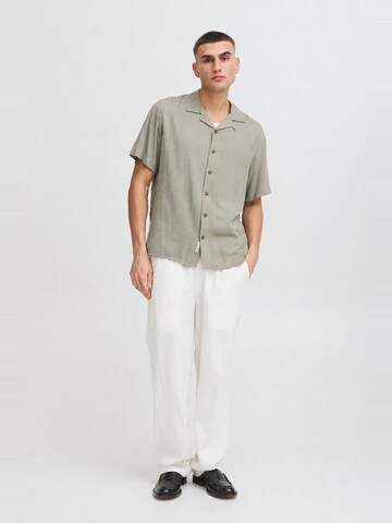 !Solid Comfort fit Overhemd ' SDPABLO ' in Groen: voorkant