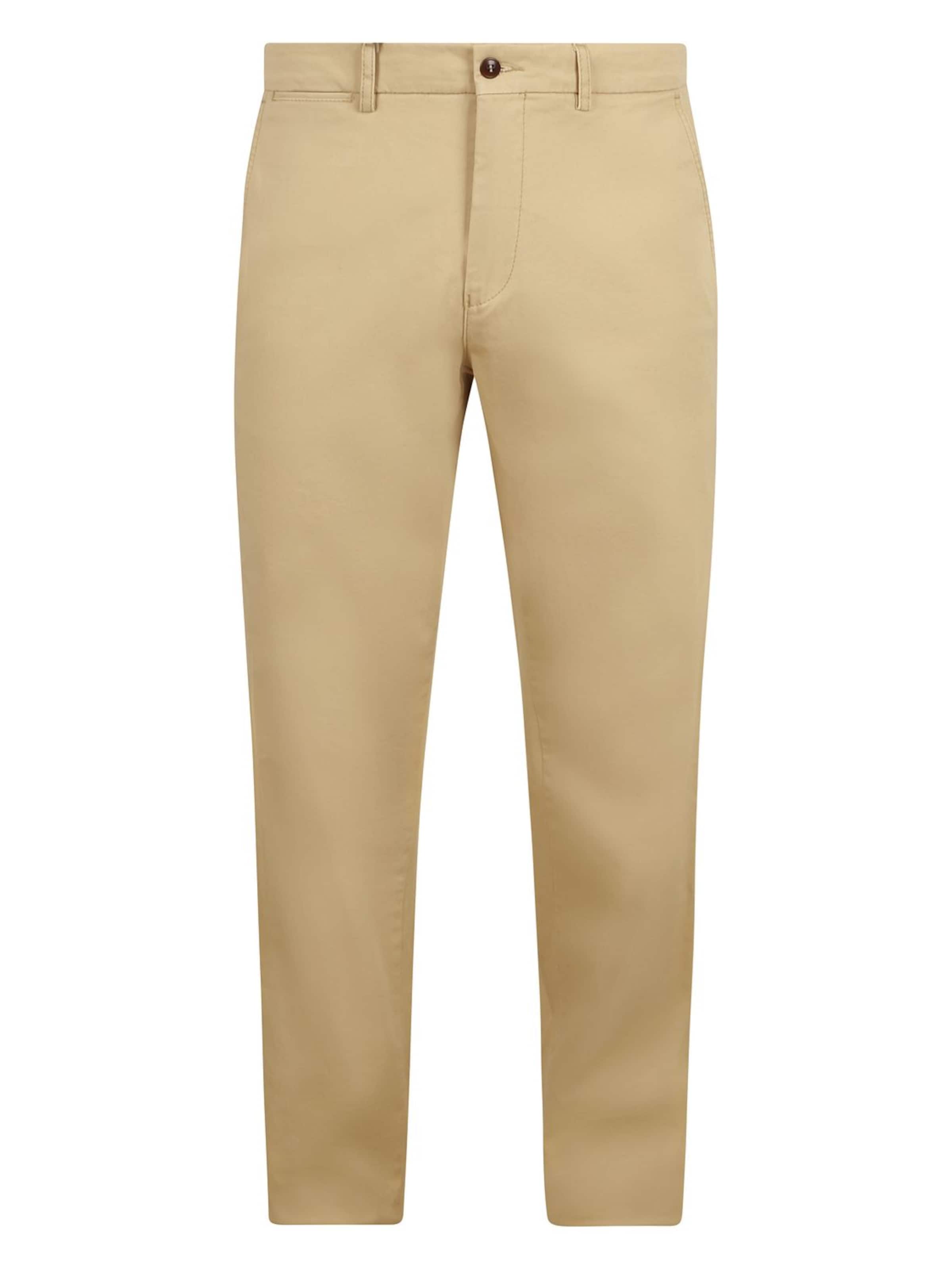 Regular Pantalon chino Steppin' out en beige : devant