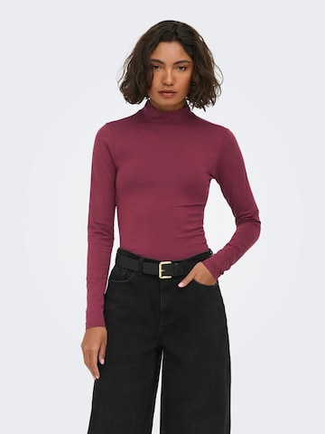 JDY Shirt 'JDYAVA' in Rood: voorkant