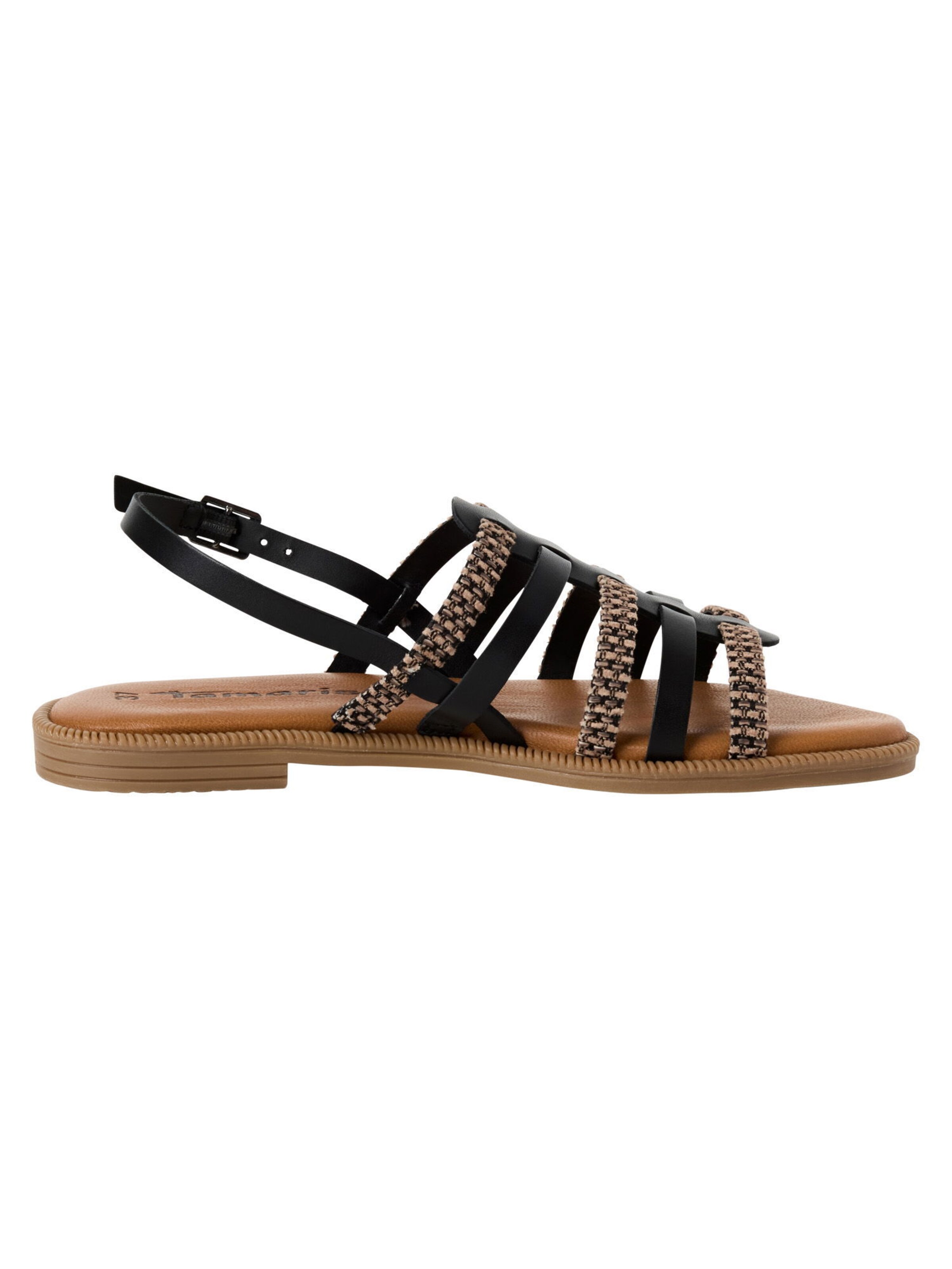 Tamaris Sandale in Schwarz