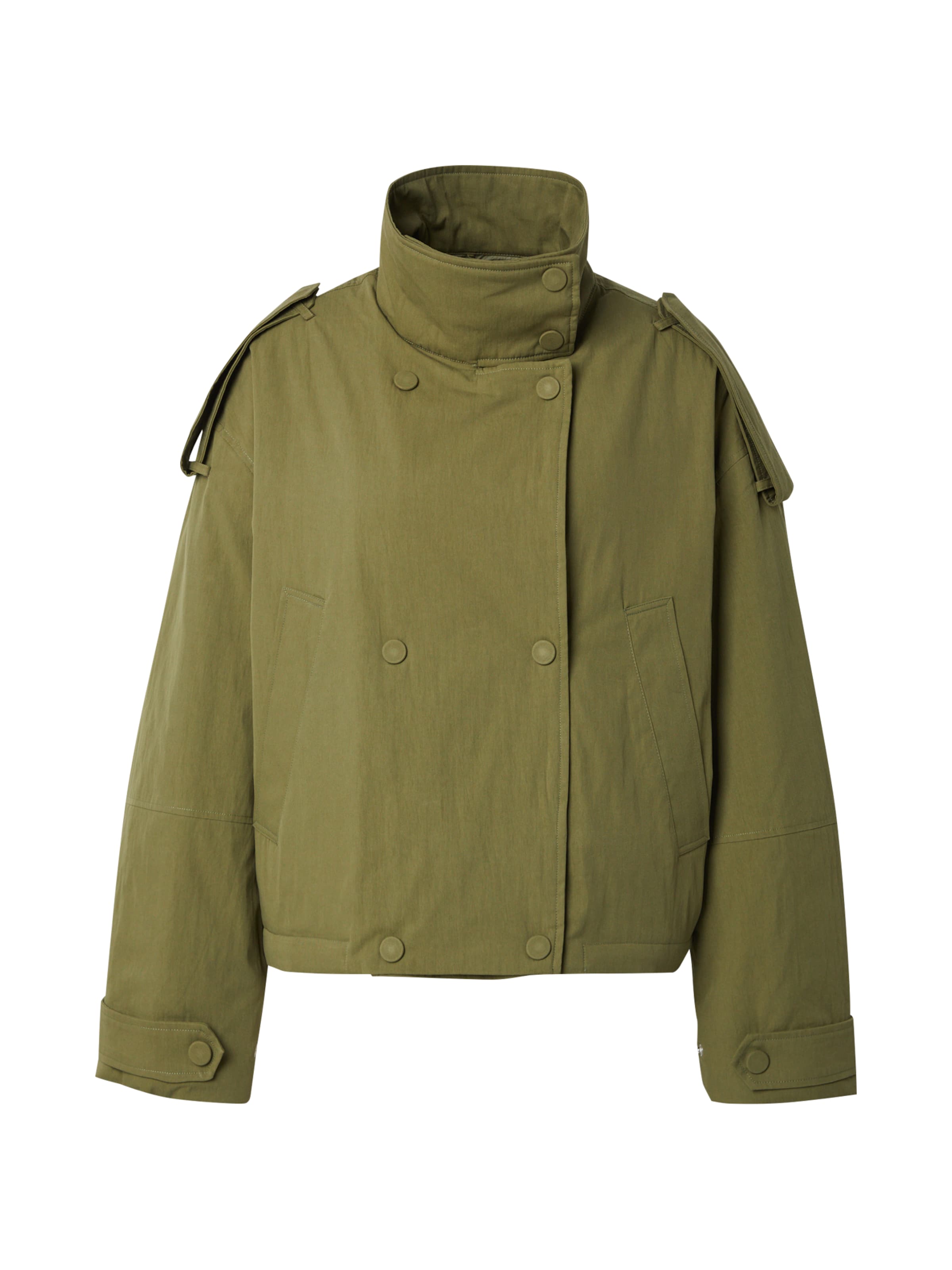 EDITED Between-Season Jacket 'Agatha' in Green: front