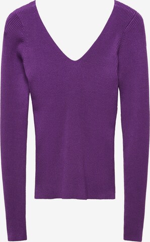 MANGO Pullover 'OLIMPICA' i lilla: forside