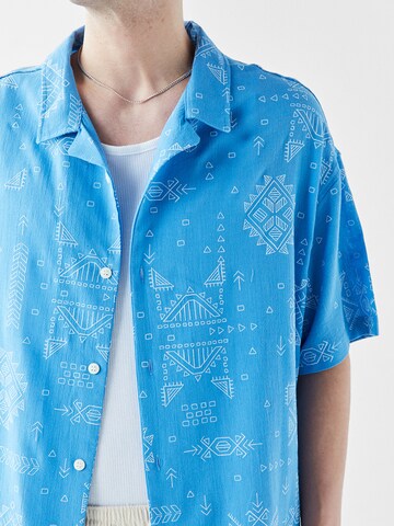 Comfort fit Camicia 'Hyacinth' di VAMOS CLO in blu
