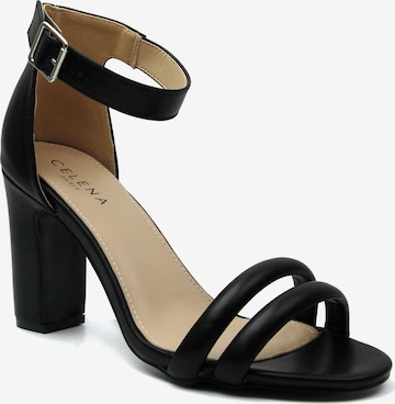 Celena Strap sandal 'Chelsie' in Black