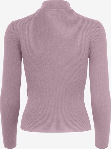 JDY Sweater 'Plum' in Purple