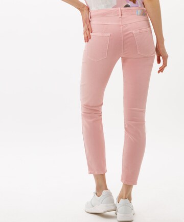 BRAX Skinny Jeans 'Ana' in Roze: terug
