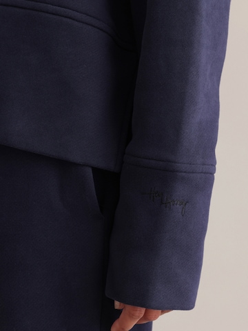 Hey Honey Sweatshirt 'Cosy Hood' in Blau