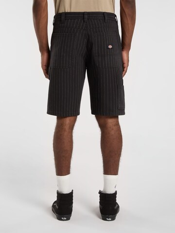 DICKIES Regular Housut 'SERVICE CARPENTER' värissä musta