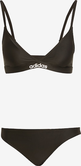 Sportinis bikinis 'Ess' iš ADIDAS SPORTSWEAR, spalva – juoda / balta, Prekių apžvalga