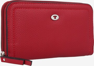 TOM TAILOR Wallet in Red