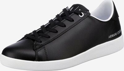 ARMANI EXCHANGE Sneakers in Black / White, Item view