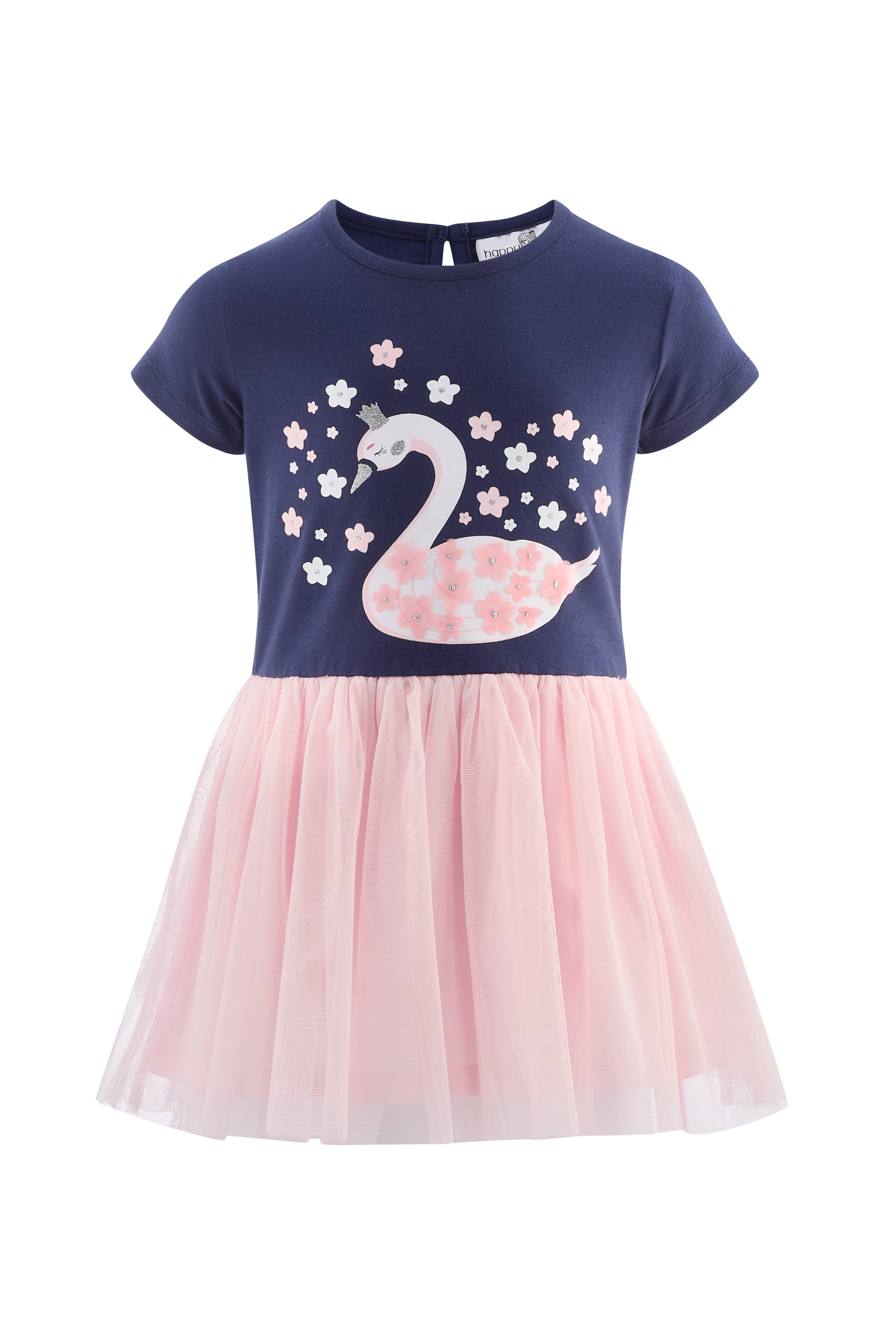 happy girls - Vestido en azul: frente