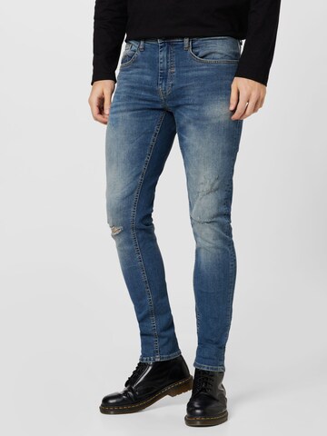 BLEND Slimfit Jeans i blå: framsida